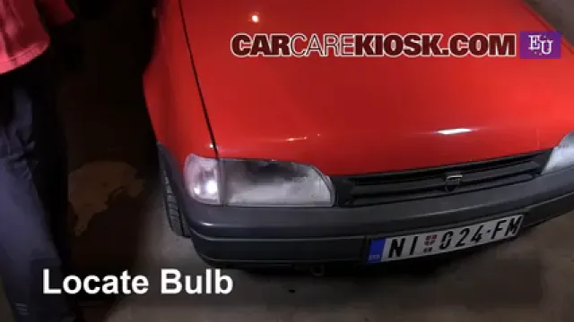 2002 Dacia SupeRNova MPI 1.4L 4 Cyl. Éclairage Feu de jour (remplacer l'ampoule)